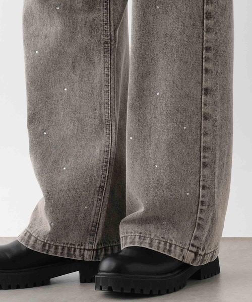 セール】ビジューデニムパンツ 251672（デニムパンツ）｜LEPSIM