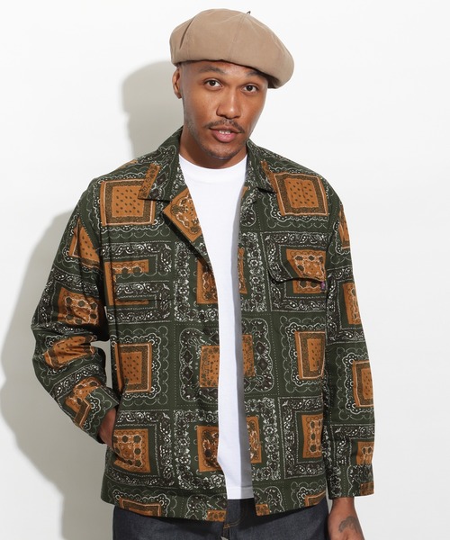 Bandana pattern CPO Jacket