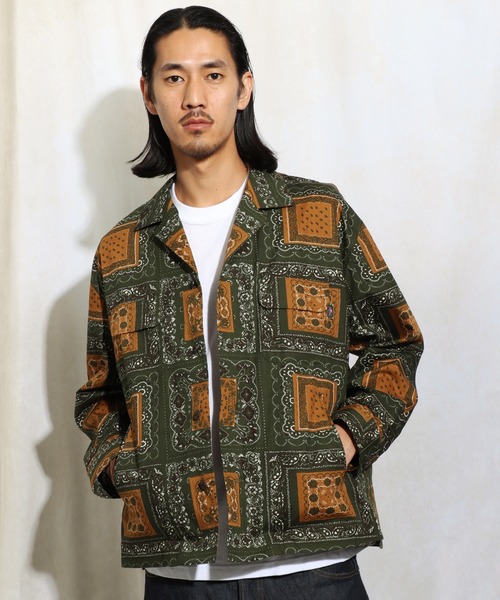 ROTAR(ローター)の「Bandana pattern CPO Jacket(ブルゾン・メンズ・ブラック/カーキ・MEDIUM/LARGE/X-LARGE)」の3枚目の写真