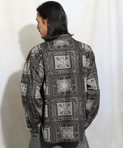 ROTAR(ローター)の「Bandana pattern CPO Jacket(ブルゾン・メンズ・ブラック/カーキ・MEDIUM/LARGE/X-LARGE)」の6枚目の写真
