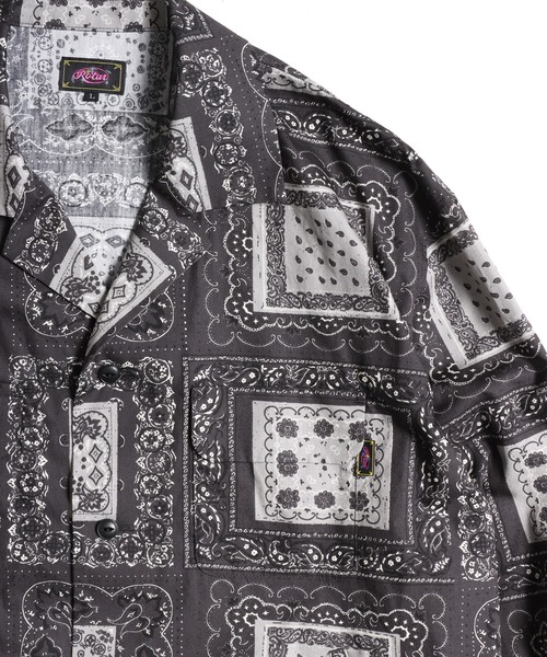 ROTAR(ローター)の「Bandana pattern CPO Jacket(ブルゾン・メンズ・ブラック/カーキ・MEDIUM/LARGE/X-LARGE)」の10枚目の写真