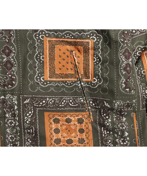 ROTAR(ローター)の「Bandana pattern CPO Jacket(ブルゾン・メンズ・ブラック/カーキ・MEDIUM/LARGE/X-LARGE)」の11枚目の写真