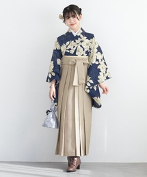SOUBIEN（ソウビエン）の「floroハイジュニア袴4点セット（着物・襦袢・下帯・袴）（着物）」