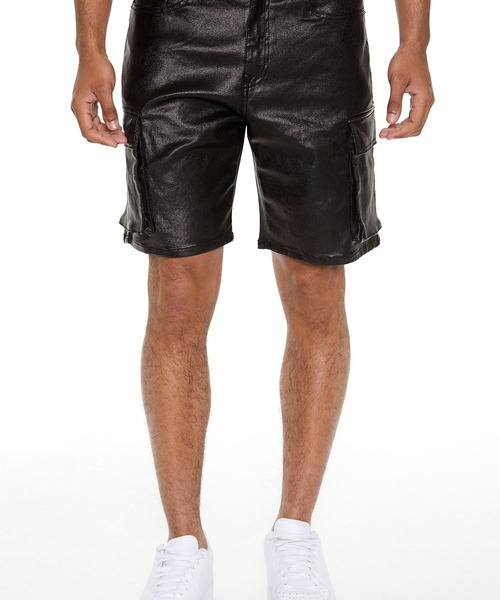 FOREVER 21（フォーエバー トゥエンティーワン）の「デニムハーフショートパンツ（デニムパンツ・メンズ・ブラック・32inch/34inch）」の3枚目の写真