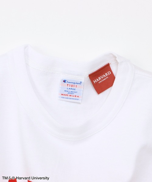 Champion（チャンピオン）の「【Champion/チャンピオン】メンズ MADE IN USA ティーテンイレブン ショートスリーブTシャツ HARVARD（Tシャツ/カットソー・メンズ・レッド系その他7/ホワイト/ホワイト系その他7/その他13・MEDIUM/LARGE/X-LARGE）」の16枚目の写真
