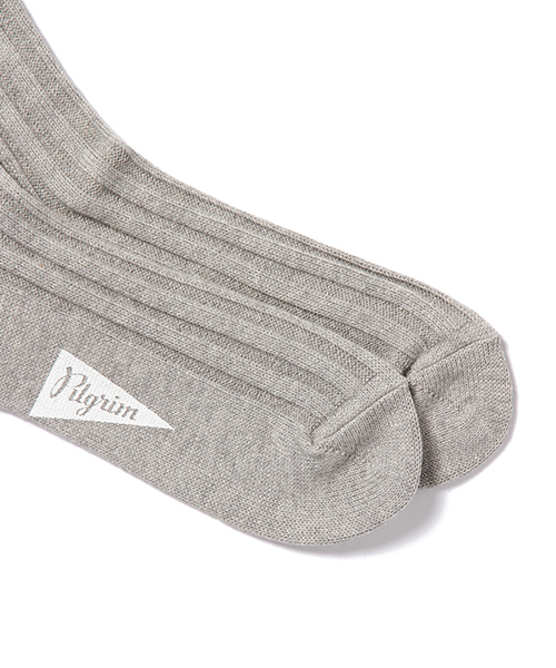 Pilgrim Surf Supply(ピルグリムサーフサプライ)の「Pilgrim Surf+Supply / Emboss Crew Socks(ソックス/靴下・メンズ・ホワイト/ライトグレー/グリーン/ブルー/ネイビー・ONE SIZE)」の15枚目の写真
