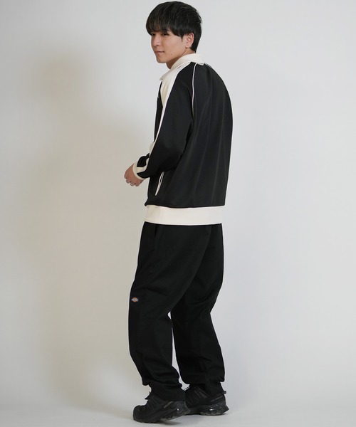 PUMA(プーマ)の「PUMA/プーマ トラックジャケット T7ライン セットアップ対応 ユニセックス 631209(ジャージ・メンズ・ブラック/ネイビー/アイボリー・XL/S/M/L)」の8枚目の写真
