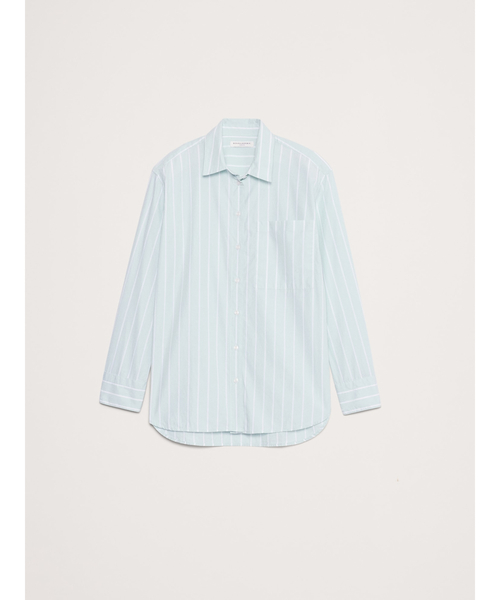 Banana Republic(バナナリパブリック)の「オーバーサイズ シャツ(シャツ/ブラウス・レディース・ピンク/ホワイト/ライトブルー/カーキ/ブルー/マルチ・XS/S/M/L)」の16枚目の写真