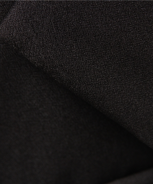 Chico（チコ）の「【who's who Chico】ドレープ衿ロングコート（トレンチコート・レディース・カーキ/ベージュ/ブラック・FREE）」の14枚目の写真