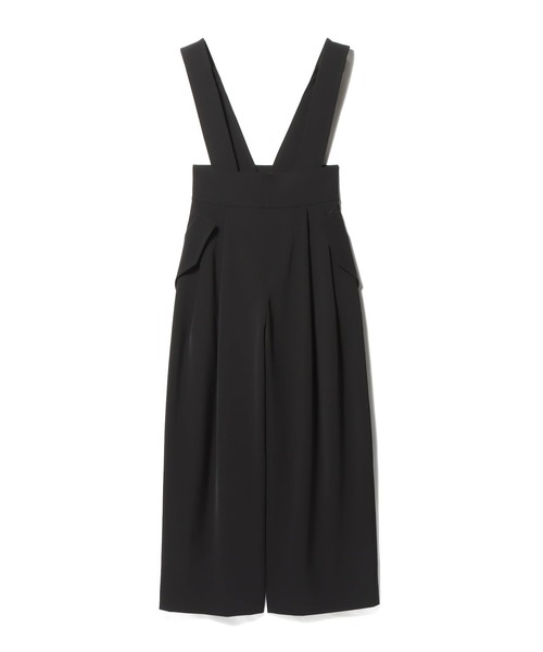 ESTNATION（エストネーション）の「COLUMN / サスペンダーパンツ＜PERMANENT＞（その他パンツ・レディース・ブラック/アイボリー・38/36）」の2枚目の写真