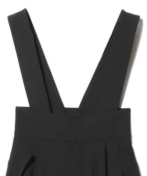 ESTNATION（エストネーション）の「COLUMN / サスペンダーパンツ＜PERMANENT＞（その他パンツ・レディース・ブラック/アイボリー・38/36）」の4枚目の写真