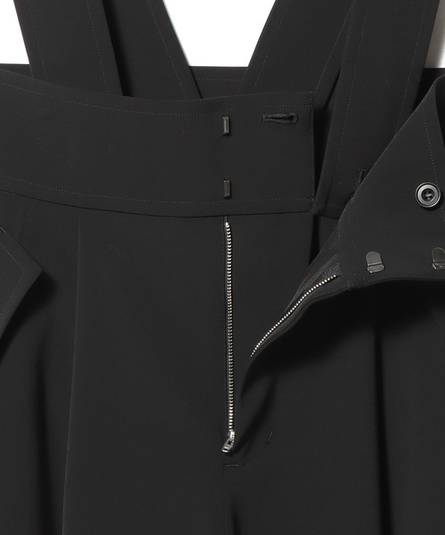 ESTNATION（エストネーション）の「COLUMN / サスペンダーパンツ＜PERMANENT＞（その他パンツ・レディース・ブラック/アイボリー・38/36）」の5枚目の写真