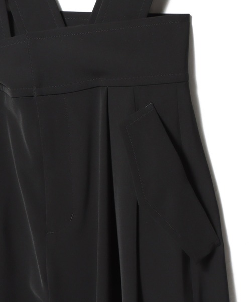 ESTNATION（エストネーション）の「COLUMN / サスペンダーパンツ＜PERMANENT＞（その他パンツ・レディース・ブラック/アイボリー・38/36）」の6枚目の写真