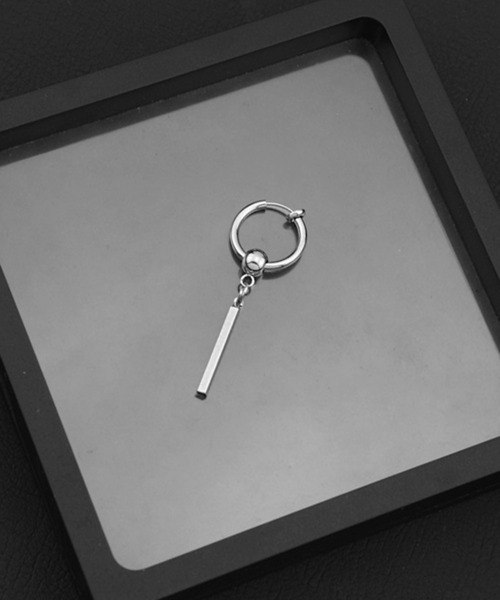 SBG(エスビー)の「SBG シングルバーピアス/イヤーカフ 片耳(ピアス(片耳用)・メンズ・シルバー/シルバー系その他・FREE)」の7枚目の写真
