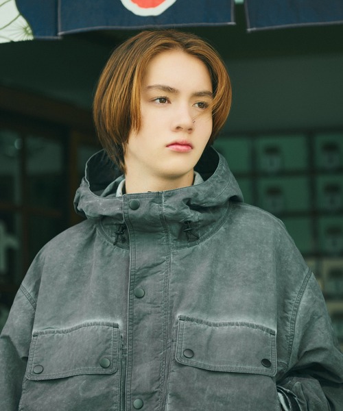 WETTEMPT ガーメントダイナイロンマウンテンパーカー Sサイズ WETTEMPT（ウィテンプト）の「GARMENT DYED NYLON MOUNTAIN