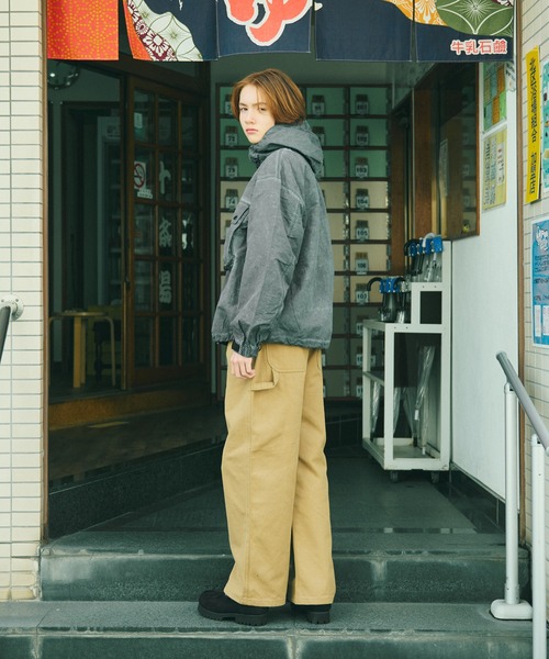 WETTEMPT ガーメントダイナイロンマウンテンパーカー Sサイズ セール】GARMENT DYED NYLON MOUNTAIN PARKER / ガーメントダイ