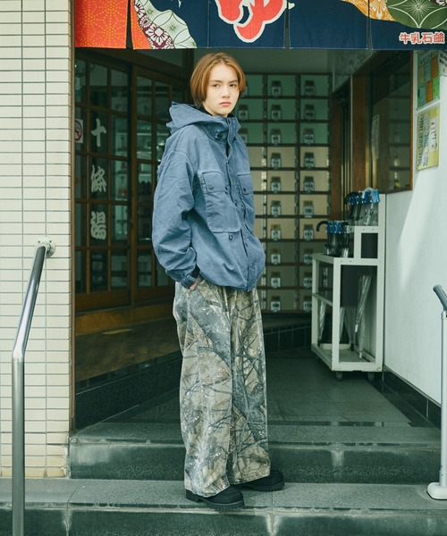 セール】GARMENT DYED NYLON MOUNTAIN PARKER / ガーメントダイ