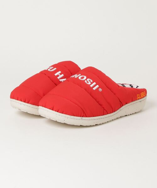 SUBU(スブ)の「【SUBU】スブ BOKU HA TANOSII " puff sandal "(スニーカー・メンズ・サックスブルー/ブラック/レッド・2/0/3/1)」の1枚目の写真