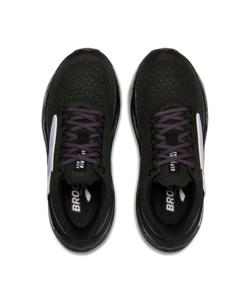 BROOKS(ブルックス)の「BROOKS/ブルックス/スニーカー/グリセリンマックス(スニーカー・レディース・ブラック×パープル/ホワイト×ピンク/ベージュ・25.0cm/24.0cm/23.0cm/24.5cm/23.5cm)」の8枚目の写真