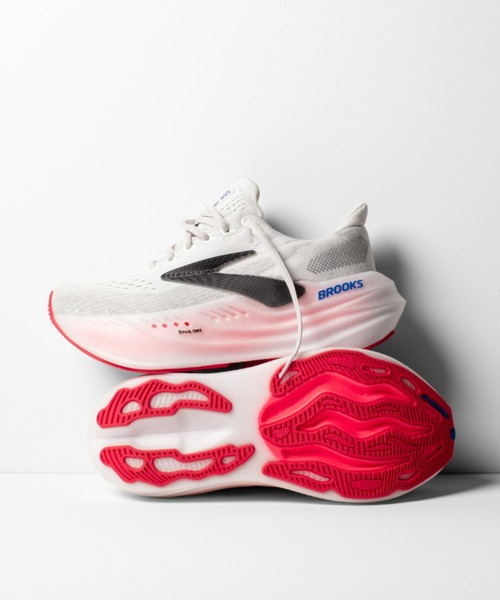 BROOKS(ブルックス)の「BROOKS/ブルックス/スニーカー/グリセリンマックス(スニーカー・レディース・ブラック×パープル/ホワイト×ピンク/ベージュ・25.0cm/24.0cm/23.0cm/24.5cm/23.5cm)」の11枚目の写真