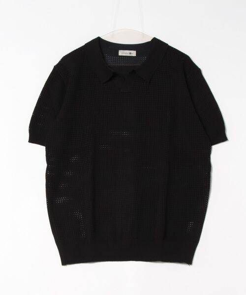 aimoha(アイモハ)の「aimoha men シアーライトポロトップス (SS)(ポロシャツ・メンズ・ブラック/ベージュ・LARGE/X-LARGE/XX-LARGE/XXX-LARGE)」の18枚目の写真