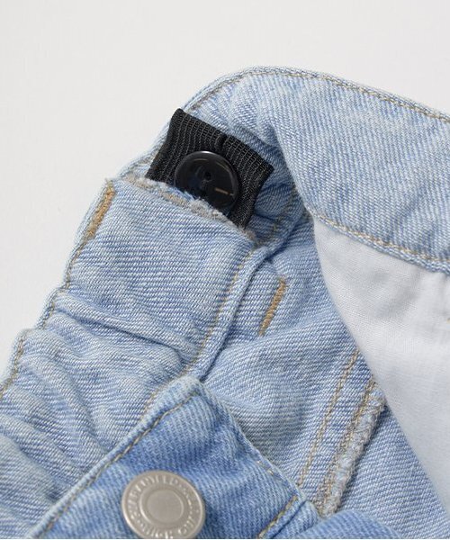 Lycee mine(リセマイン)の「【LOVE DENIM】アソート刺しゅう総柄ストレートパンツ(デニムパンツ・キッズ・ブルー/サックスブルー・140cm/120cm/150cm/130cm/110cm/100cm)」の10枚目の写真