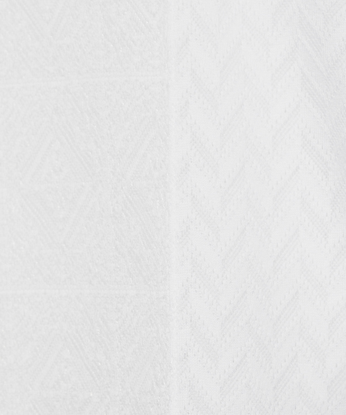 5351 POUR LES HOMMES（ゴーサンゴーイチプールオム）の「パッチワーク  PUレザー Vネック 半袖 Tシャツ（Tシャツ/カットソー・メンズ・ホワイト/ブラック・44/46/48/50）」の10枚目の写真