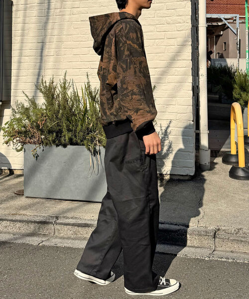 CIAOPANIC(チャオパニック)の「リアルツリーカモダブルジップフーディー(パーカー・レディース・ブラック/ブラウン・FREE)」の11枚目の写真