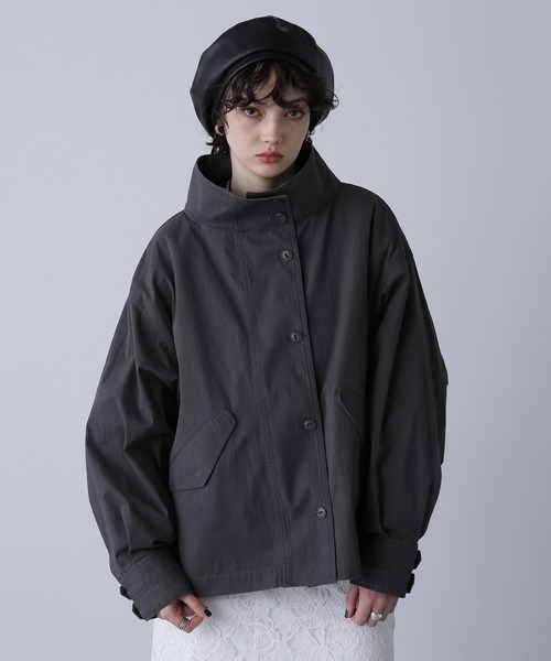 ROSE BUD(ローズバッド)の「(GENE HEAVENS)ミリタリージャケット(その他アウター・レディース・ベージュ/グレー/カーキ・ONE SIZE)」の8枚目の写真