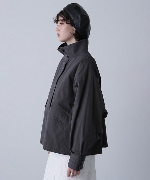 ROSE BUD(ローズバッド)の「(GENE HEAVENS)ミリタリージャケット(その他アウター・レディース・ベージュ/グレー/カーキ・ONE SIZE)」の9枚目の写真