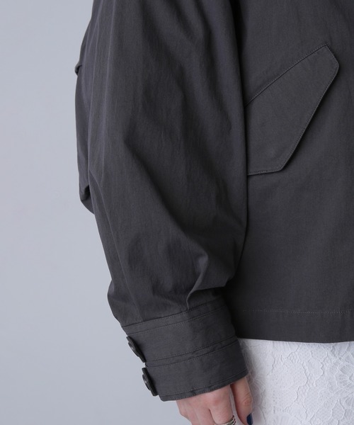 ROSE BUD(ローズバッド)の「(GENE HEAVENS)ミリタリージャケット(その他アウター・レディース・ベージュ/グレー/カーキ・ONE SIZE)」の13枚目の写真