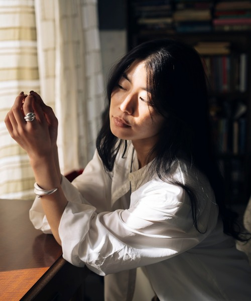 Nothing And Others(ナッシングアンドアザーズ)の「「Nothing And Others/ナッシングアンドアザーズ」Vintage like Ring(リング・レディース・シルバー・FREE)」の6枚目の写真