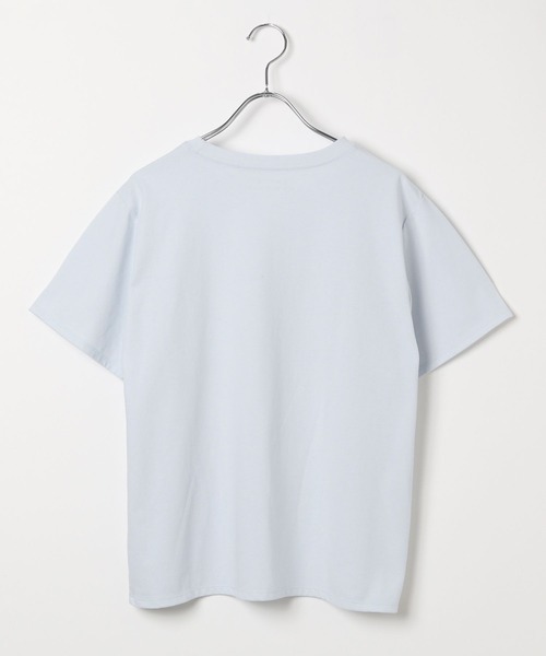 repipi armario(レピピ アルマリオ)の「【girly line】BIGリボンTシャツ【接触冷感】(Tシャツ/カットソー・キッズ・ブラック/ホワイト/サックスブルー/ホワイト系その他/ホワイト系その他2/ブラック系その他・LARGE/MEDIUM/SMALL)」の10枚目の写真