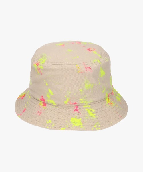 ★21-22新作★UNDERCONTROL★PLAIN BUCKET / PEACH ST_2色 セール】Lee PAINT BUCKET / リー（キャップ）｜Lee（リー）の