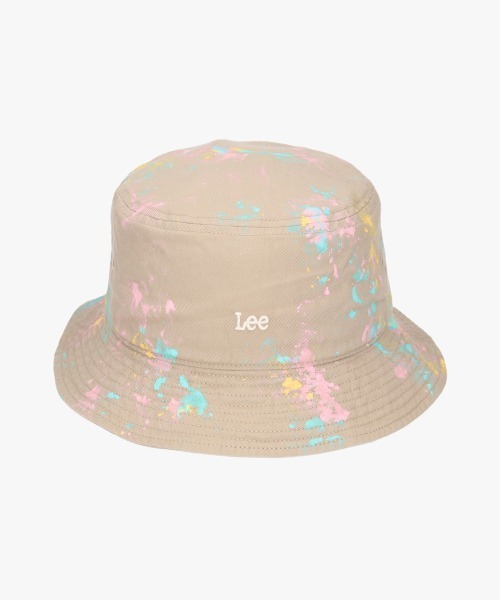 ★21-22新作★UNDERCONTROL★PLAIN BUCKET / PEACH ST_2色 セール】Lee PAINT BUCKET / リー(キャップ)|Lee(リー)の
