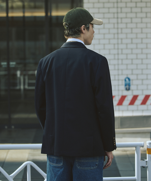 JOURNAL STANDARD（ジャーナルスタンダード）の「T/W ダブルブレスト ブレザー（テーラードジャケット・メンズ・ネイビー・LARGE/MEDIUM/SMALL）」の15枚目の写真