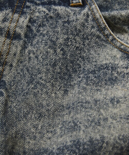 FREAK'S STORE(フリークスストア)の「フレアシルエット ブリーチ加工 デニムパンツ(デニムパンツ・メンズ・ブルー/ネイビー・LARGE/MEDIUM)」の6枚目の写真