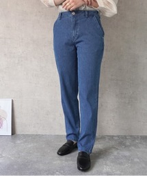 AIR ジョグ テーパード ベーシック ストレート デニム パンツ(S,M,L,XL)4サイズ