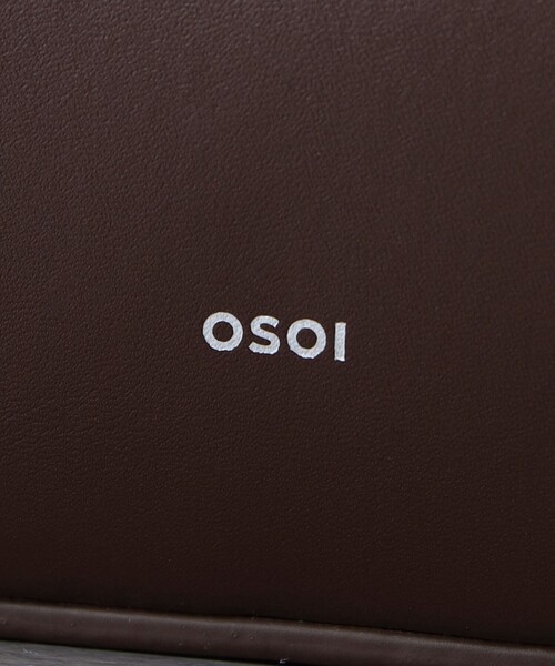 OSOI(オソイ)の「<OSOI>BOAT WIDE MINI バッグ(ショルダーバッグ・レディース・オフホワイト/ブラック/ダークブラウン/レッド・FREE)」の9枚目の写真