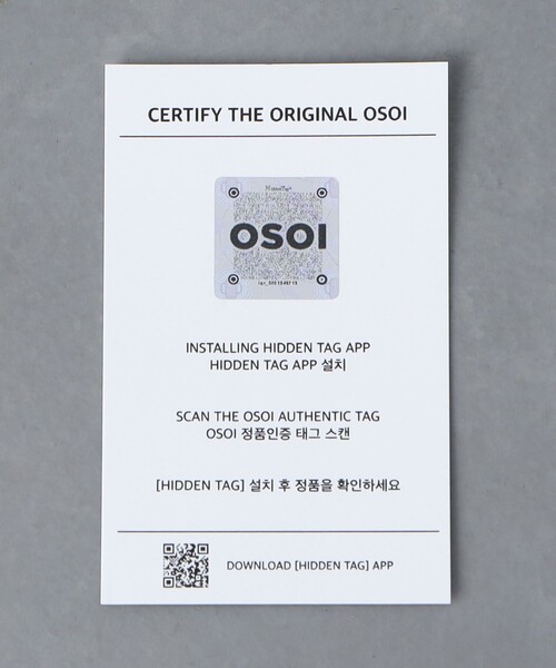 OSOI(オソイ)の「<OSOI>BOAT WIDE MINI バッグ(ショルダーバッグ・レディース・オフホワイト/ブラック/ダークブラウン/レッド・FREE)」の17枚目の写真