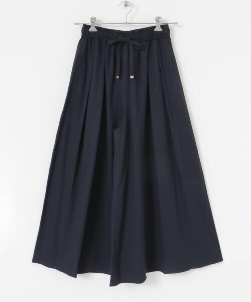 URBAN RESEARCH Sonny Label(アーバンリサーチサニーレーベル)の「レーヨンツイルイージースカーチョ(その他パンツ・レディース・ベージュ/ネイビー・36/38)」の18枚目の写真