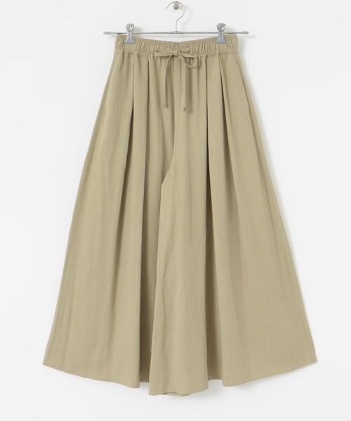 URBAN RESEARCH Sonny Label(アーバンリサーチサニーレーベル)の「レーヨンツイルイージースカーチョ(その他パンツ・レディース・ベージュ/ネイビー・36/38)」の4枚目の写真