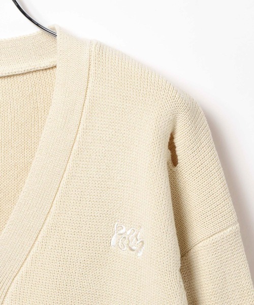 PBLIM(ページボーイリム)の「《UNISEX》ダメージカーディガン(カーディガン/ボレロ・レディース・オフホワイト/ブラック/ブルーグリーン・FREE)」の13枚目の写真