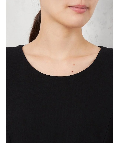 HARUYAMA（ハルヤマ）の「ショールカラーアンサンブル ジャケット/ワンピース 黒無地 通年（スーツスカート・レディース・ブラック・13号/11号/9号/15号/7号）」の15枚目の写真