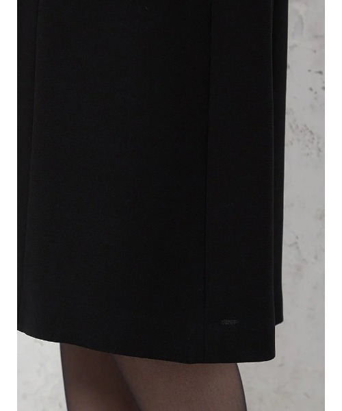 HARUYAMA（ハルヤマ）の「ショールカラーアンサンブル ジャケット/ワンピース 黒無地 通年（スーツスカート・レディース・ブラック・13号/11号/9号/15号/7号）」の18枚目の写真