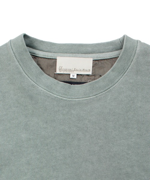 HAV-A-HANK（ハバハンク ）の「Universal Style Wear HAV-A-HANK ハバハンク パッチワーク Tee（Tシャツ/カットソー・メンズ・スミクロ/カーキ/オフホワイト/グレー・MEDIUM/LARGE/X-LARGE）」の20枚目の写真