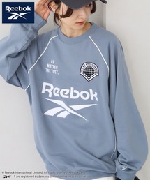 【Reebok/リーボック】裏毛 パイピングデザイン ラグランスウェット プルオーバー