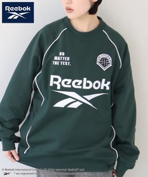 【Reebok/リーボック】裏毛 パイピングデザイン ラグランスウェット プルオーバー