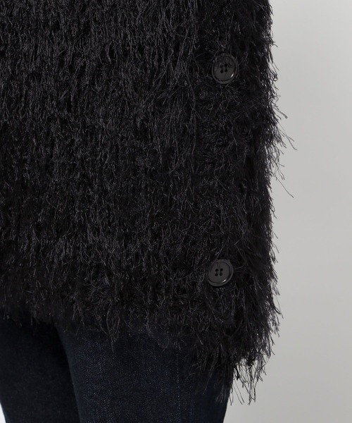 LEPSIM(レプシィム)の「フリンジスリットベストチュニック 324666(チュニック・レディース・ライトブルー/ブラック/アイボリー/ブラウン・FREE)」の18枚目の写真