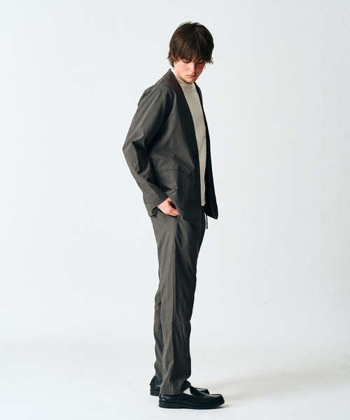 Gramicci（グラミチ）の「Gramicci 417別注 Reflax PBTウェザーストレッチ パンツ（スラックス・メンズ・チャコールグレー/ブラック/ベージュ/ネイビー・MEDIUM/LARGE/X-LARGE）」の21枚目の写真